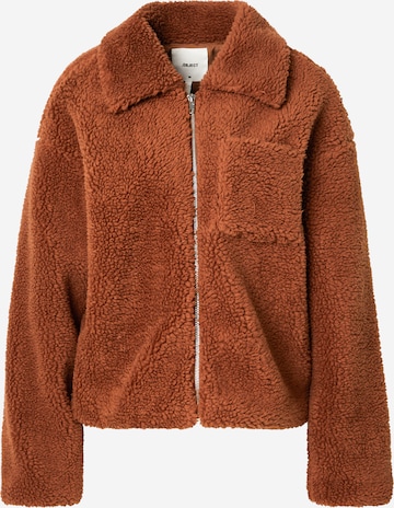 OBJECT Between Season Jacket OBJOLIE in Dark Brown ABOUT YOU