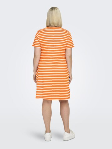 Robe ONLY Carmakoma en orange