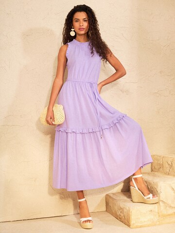 love & roses Kleid in Lila