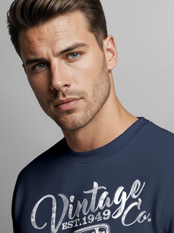 Neverless Sweatshirt 'Vintage Car' in Blue