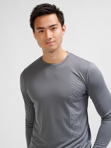 Hummel Performance Shirt 'Topaz' in Grey