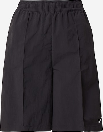 regular Pantaloni con pieghe 'EVRYTHNG' di Nike Sportswear in nero: frontale