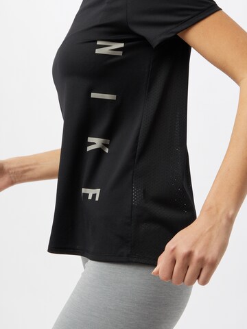 NIKE - Camiseta funcional 'Miler' en negro