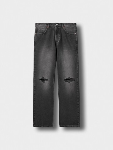 Burocs Jeans 'John Ripped' in Grey: front