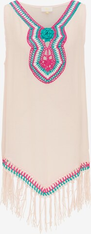 usha FESTIVAL Top in Pink: front