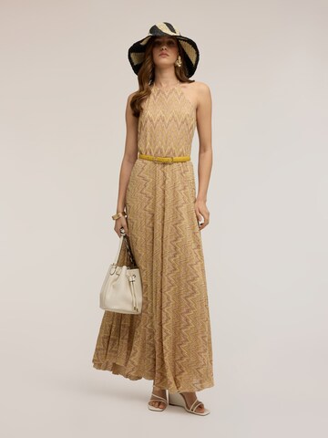 Robe de soirée MOTIVI en beige