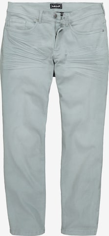 Men Plus Jeans in Grün: Vorderseite