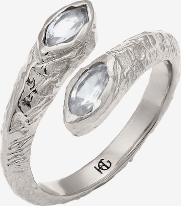 Bague Haze&Glory en argent : devant