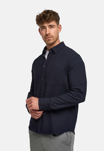 JEFF Regular fit Overhemd in Bruin
