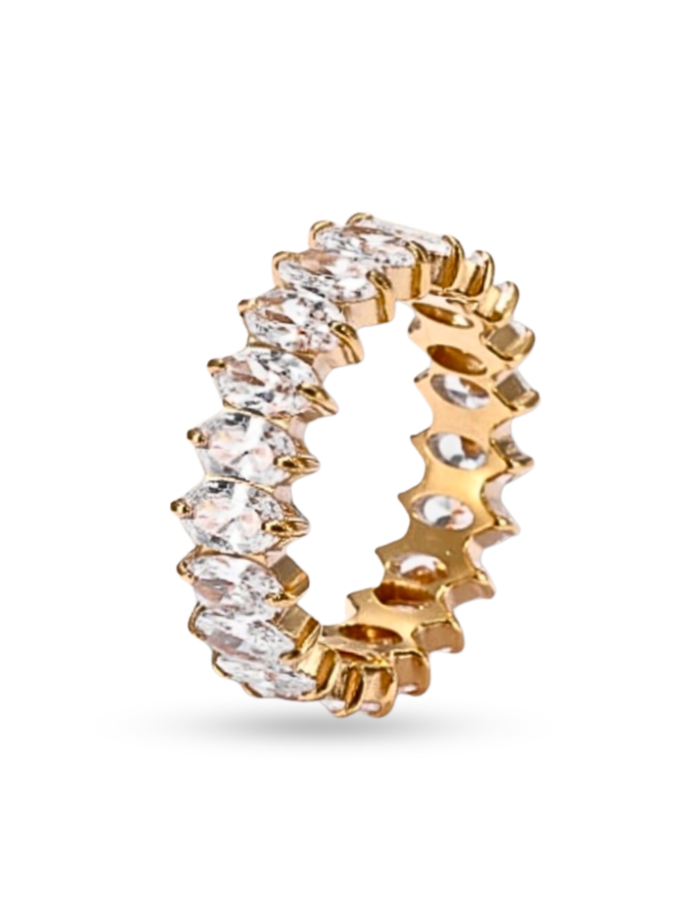 Pure Schmuck Ring 'Twinkle' in Gold: front