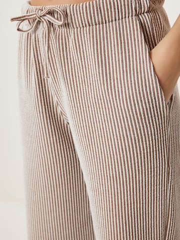 Happiness İstanbul Loosefit Nadrág - bézs