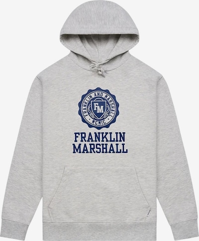 FRANKLIN & MARSHALL Sweatshirt in Dark blue / mottled grey, Item view