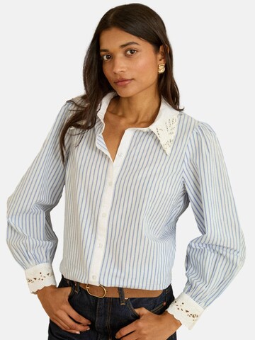 love & roses Блузка в Белый: спереди