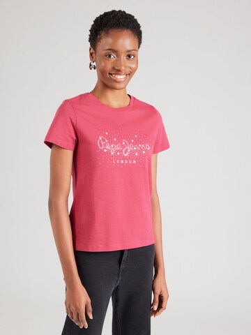 Pepe Jeans T-Shirt 'Brady' in Pink: Vorderseite