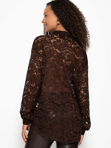 SASSYCLASSY Blouse in Brown