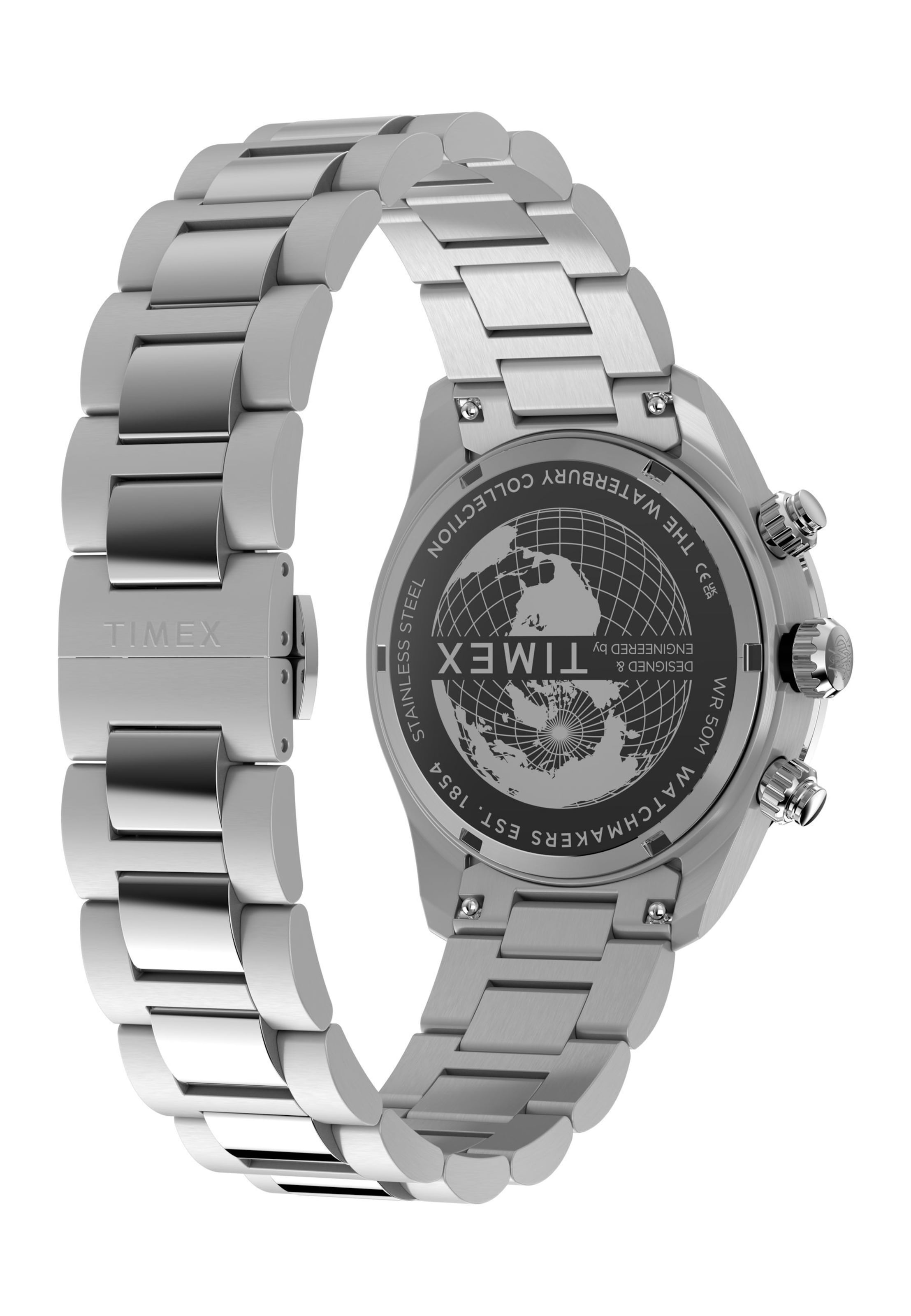 TIMEX Analoguhr in Silber