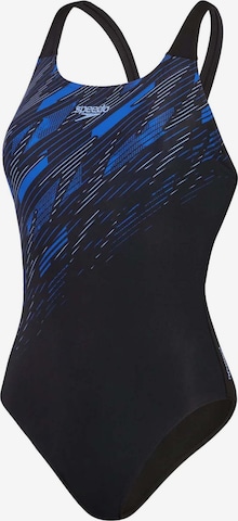 Bustier Maillot de bain SPEEDO en noir : devant