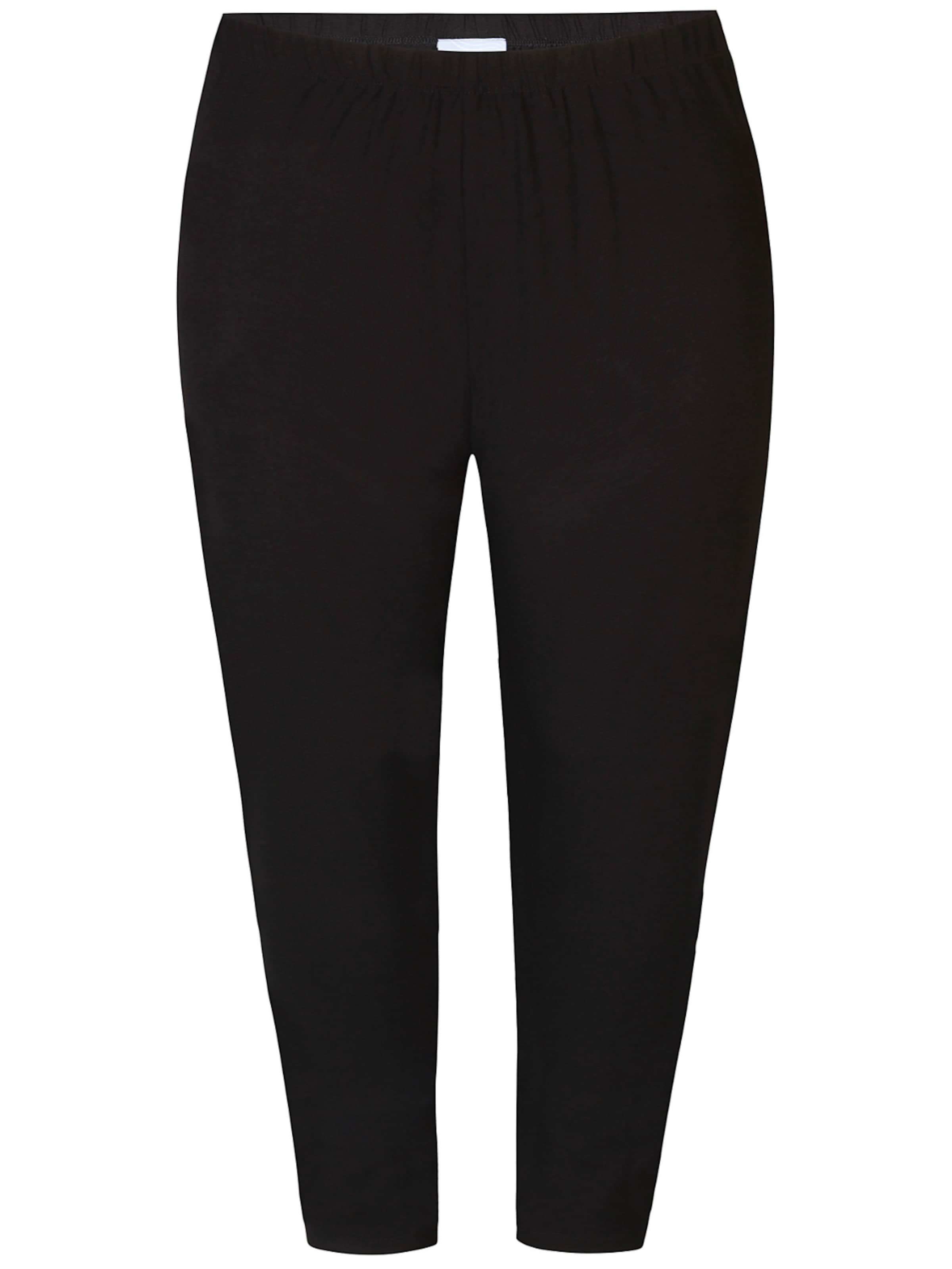 Zhenzi Slimfit Leggings 'Laura 1146' in Zwart: voorkant