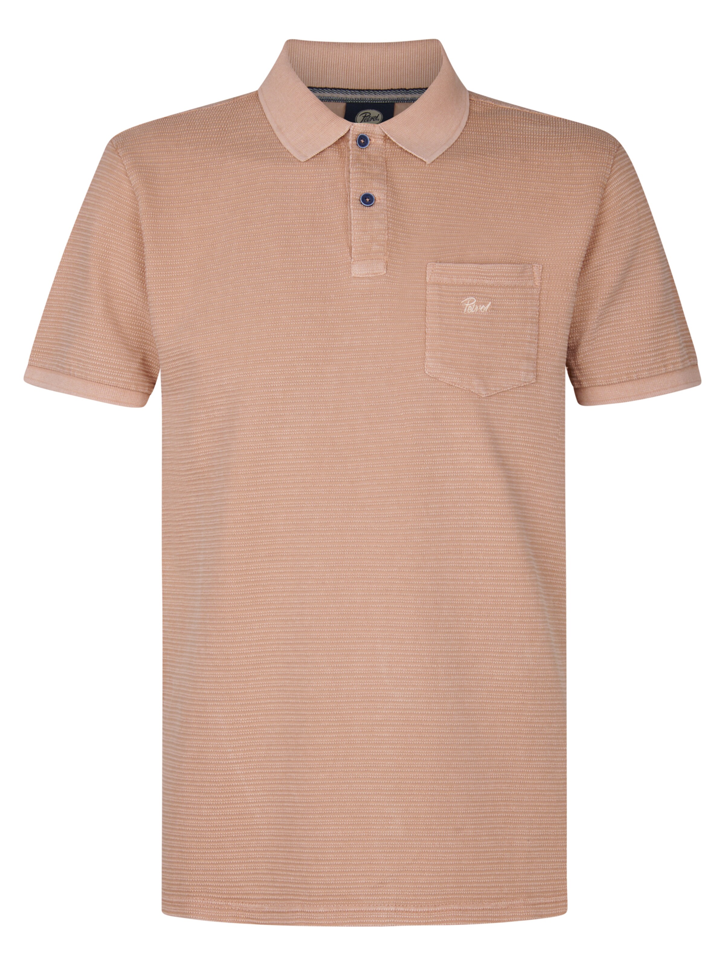 Petrol Industries Μπλουζάκι σε μπεζ: μπροστά