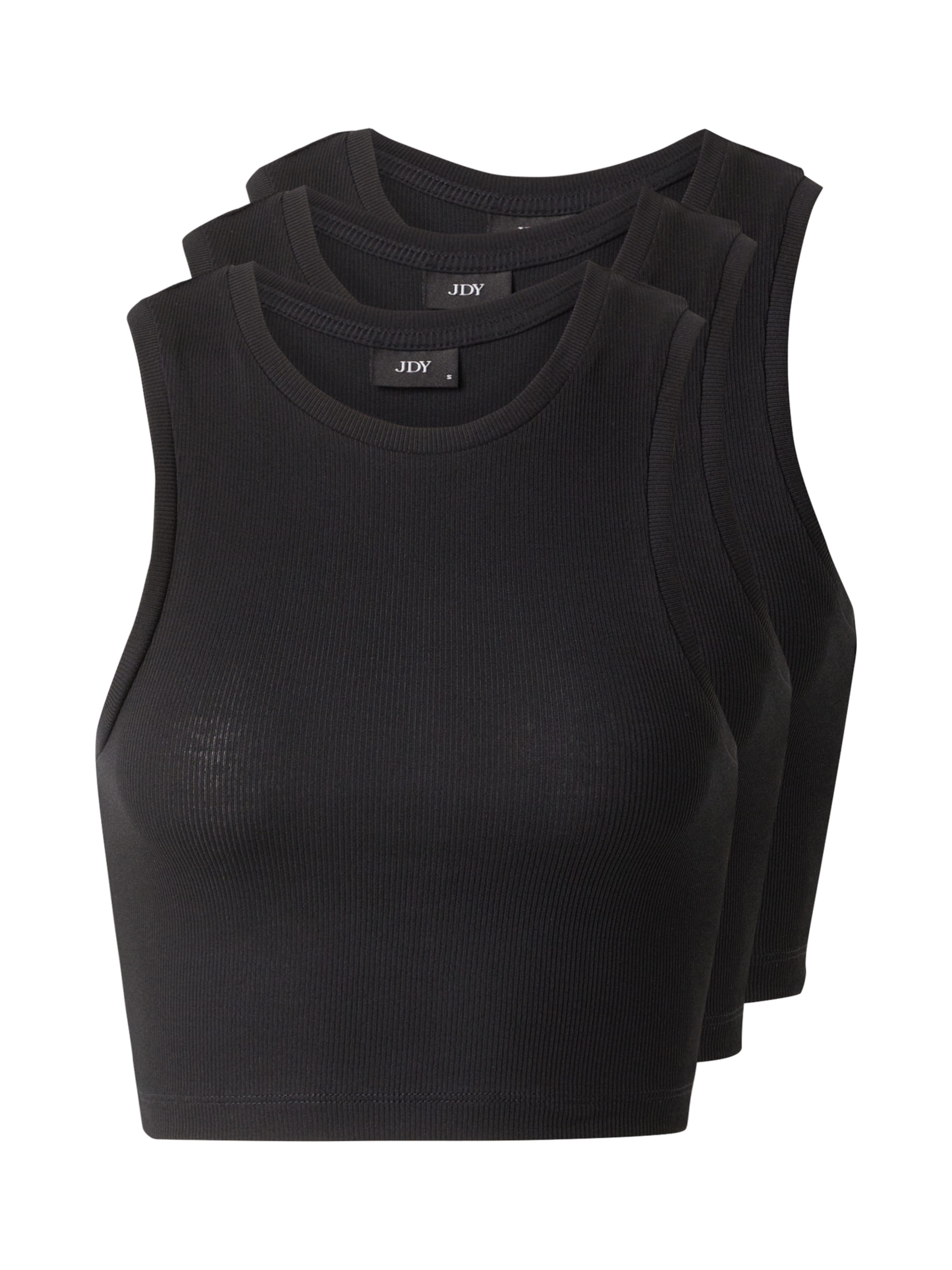 JDY Top 'JDYLUCKY' – černá: přední strana
