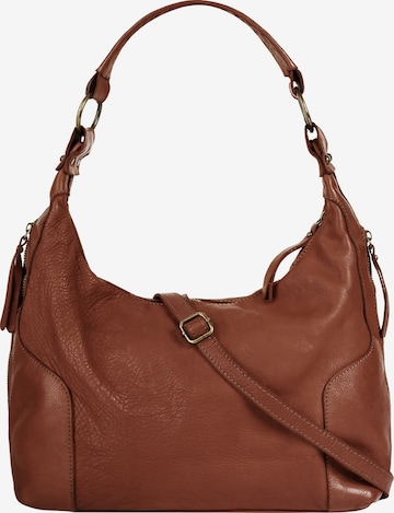 Cabas Samantha Look en marron : devant