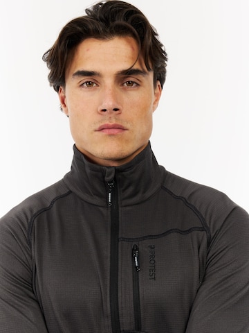 PROTEST Sports sweatshirt 'PRTRekody' in Grey