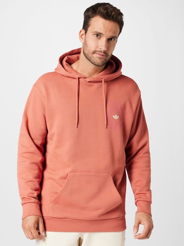 ADIDAS ORIGINALS Sweatshirt 'Graphic Ozworld' in Orange: front