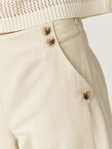 TATUUM - Loosefit Pantalón en beige