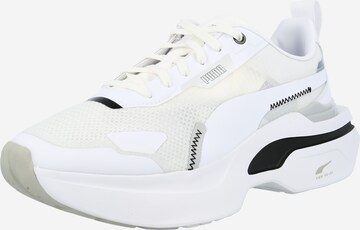 Baskets basses 'Rider' PUMA en blanc : devant