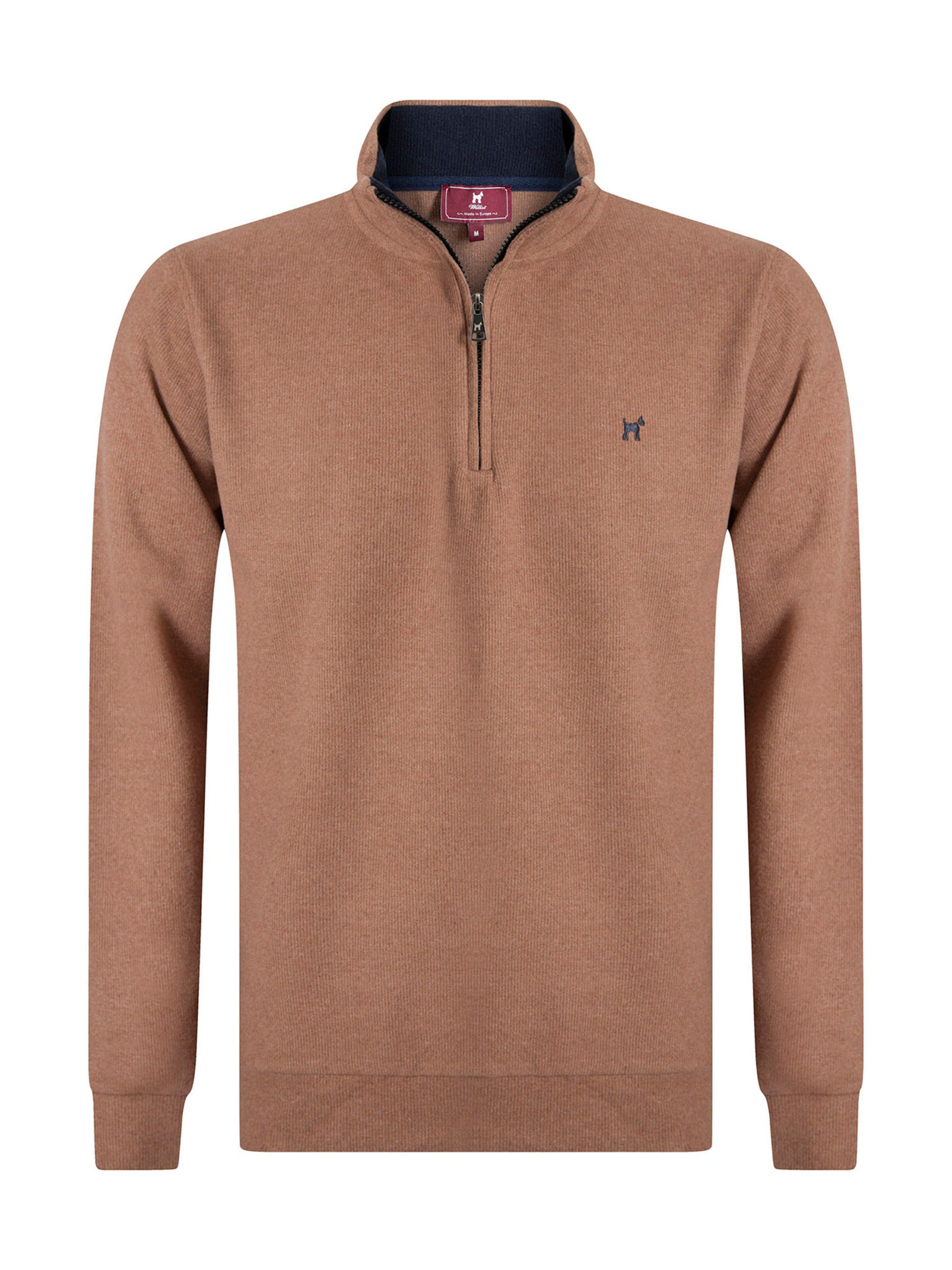 Williot Kampsun, värv pruun: eest vaates