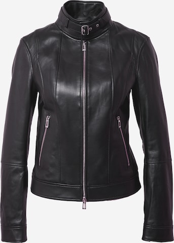 HUGO Between-Season Jacket 'Lasanna' in Black: front