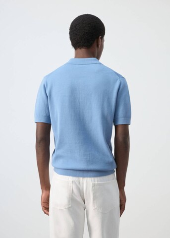 MANGO MAN Sweater 'Canario' in Blue
