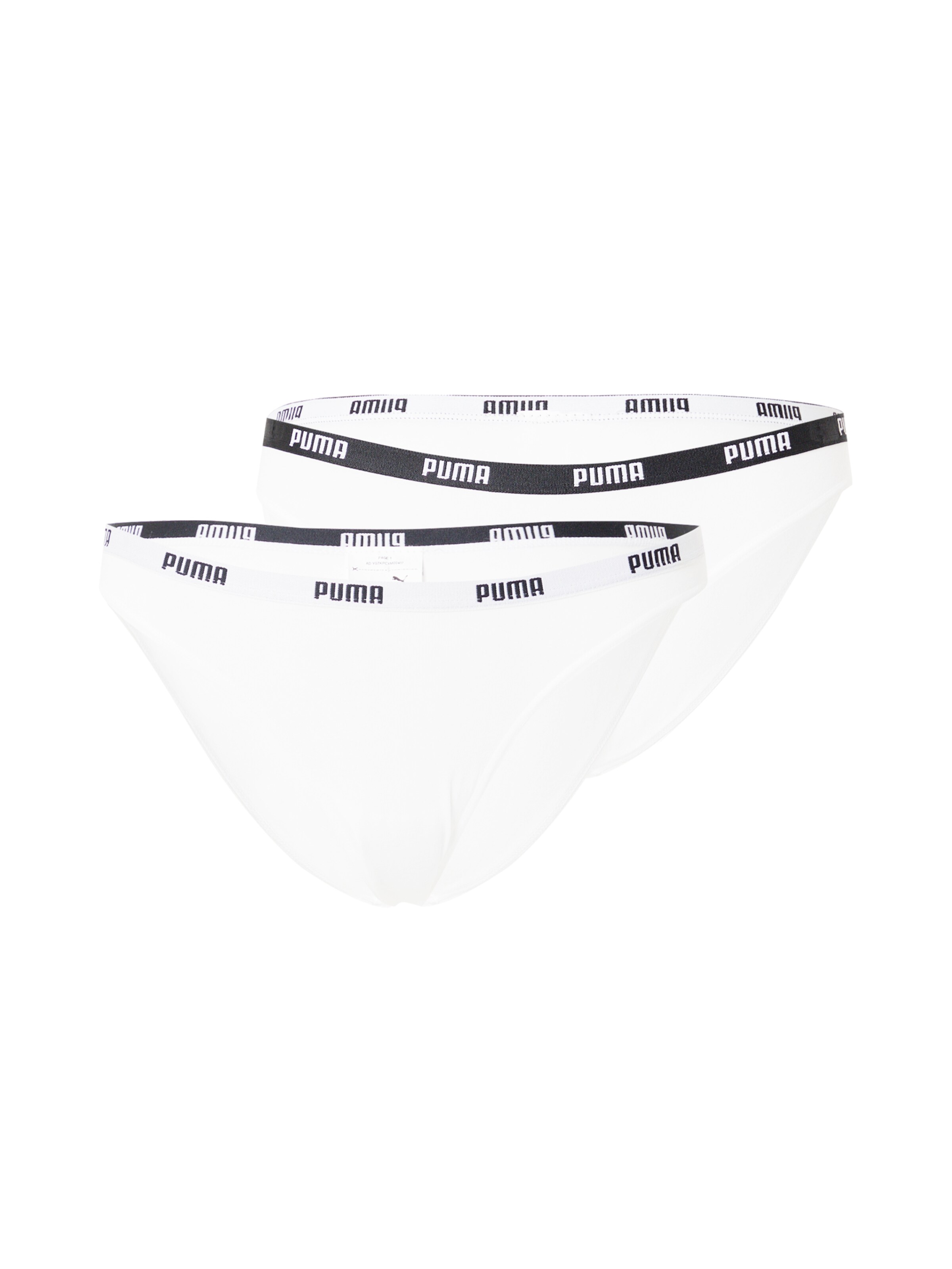 PUMA Kalhotky - černá / bílá, Produkt