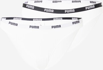 PUMA Σλιπ σε λευκό: μπροστά