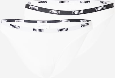 Slip PUMA pe negru / alb, Vizualizare produs