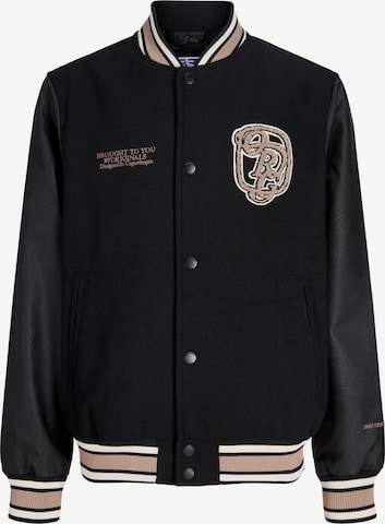 Jack & Jones Junior - Chaqueta de entretiempo en negro: frente