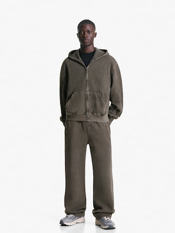 Giacca di felpa di Bershka in grigio