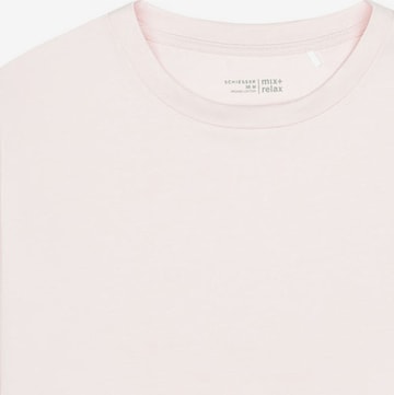 Chemise de nuit ' Mix & Relax ' SCHIESSER en rose : devant