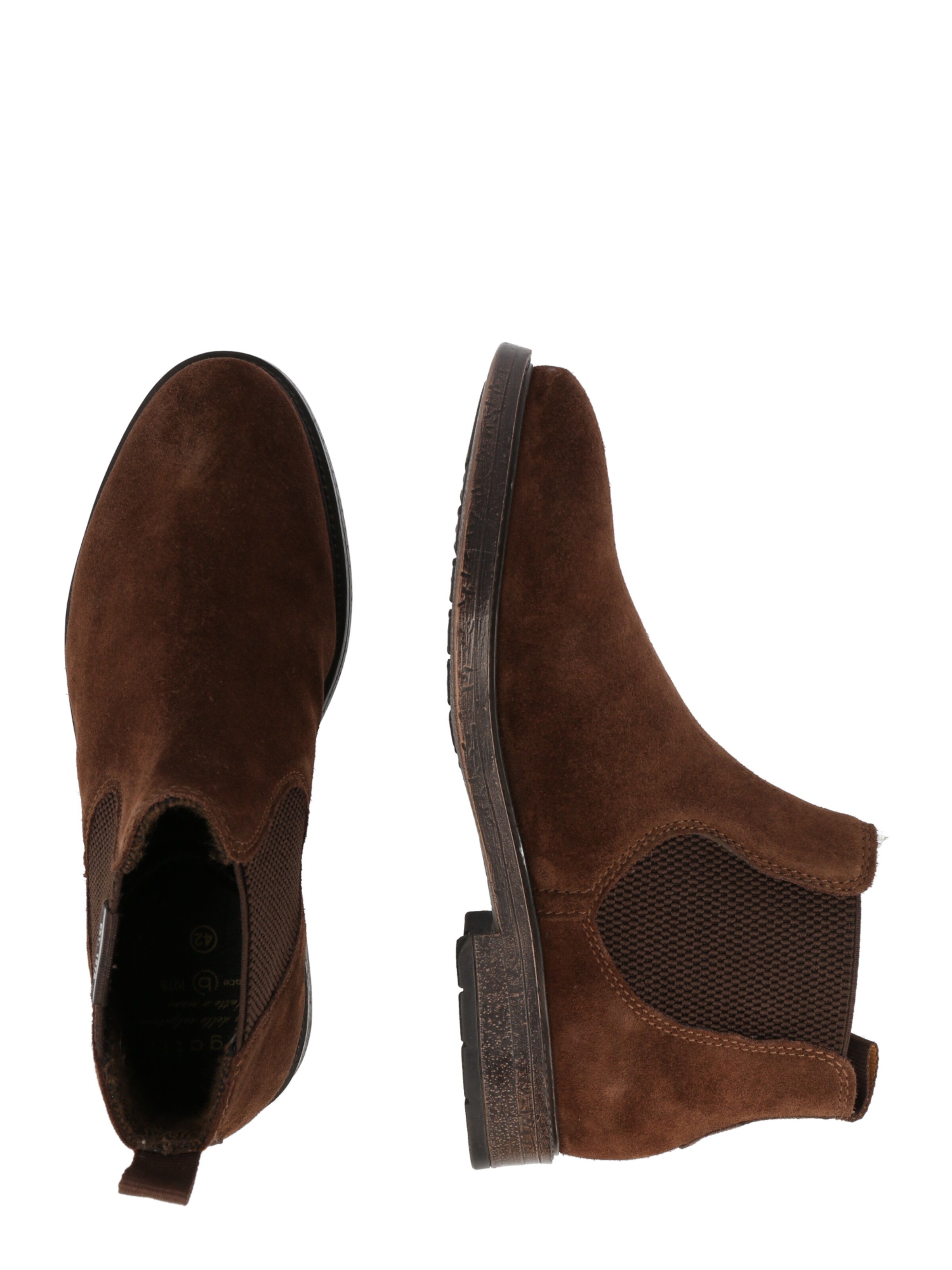 bugatti Chelsea Boots 'Ladano' i brun
