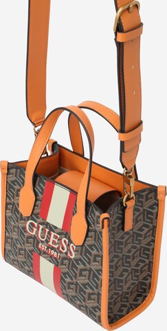 GUESS Handtasche 'Silvana' in Mischfarben: predná strana