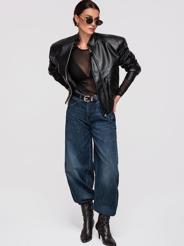 Ombre Between-season jacket in Black