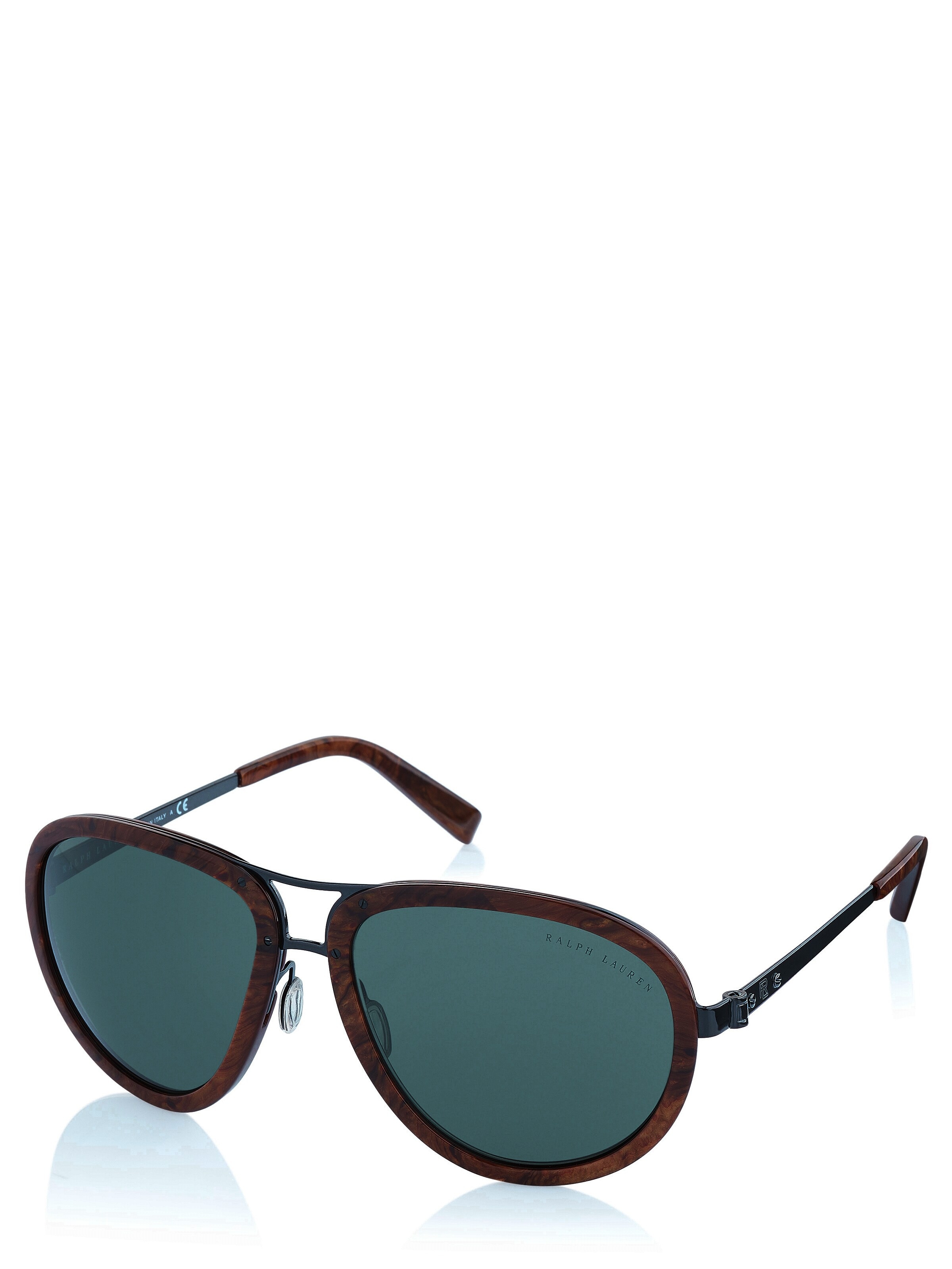 Lunettes de soleil Ralph Lauren en marron : devant