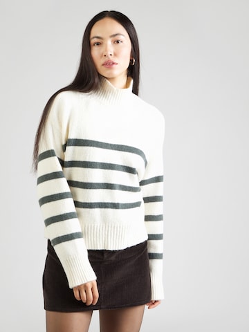 ABOUT YOU Sweter 'Felice' w kolorze biały: przód
