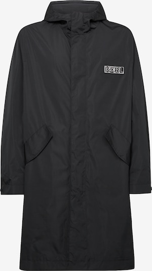 Karl Lagerfeld Parka mi-saison 'Ikonik 2.0' en noir, Vue avec produit