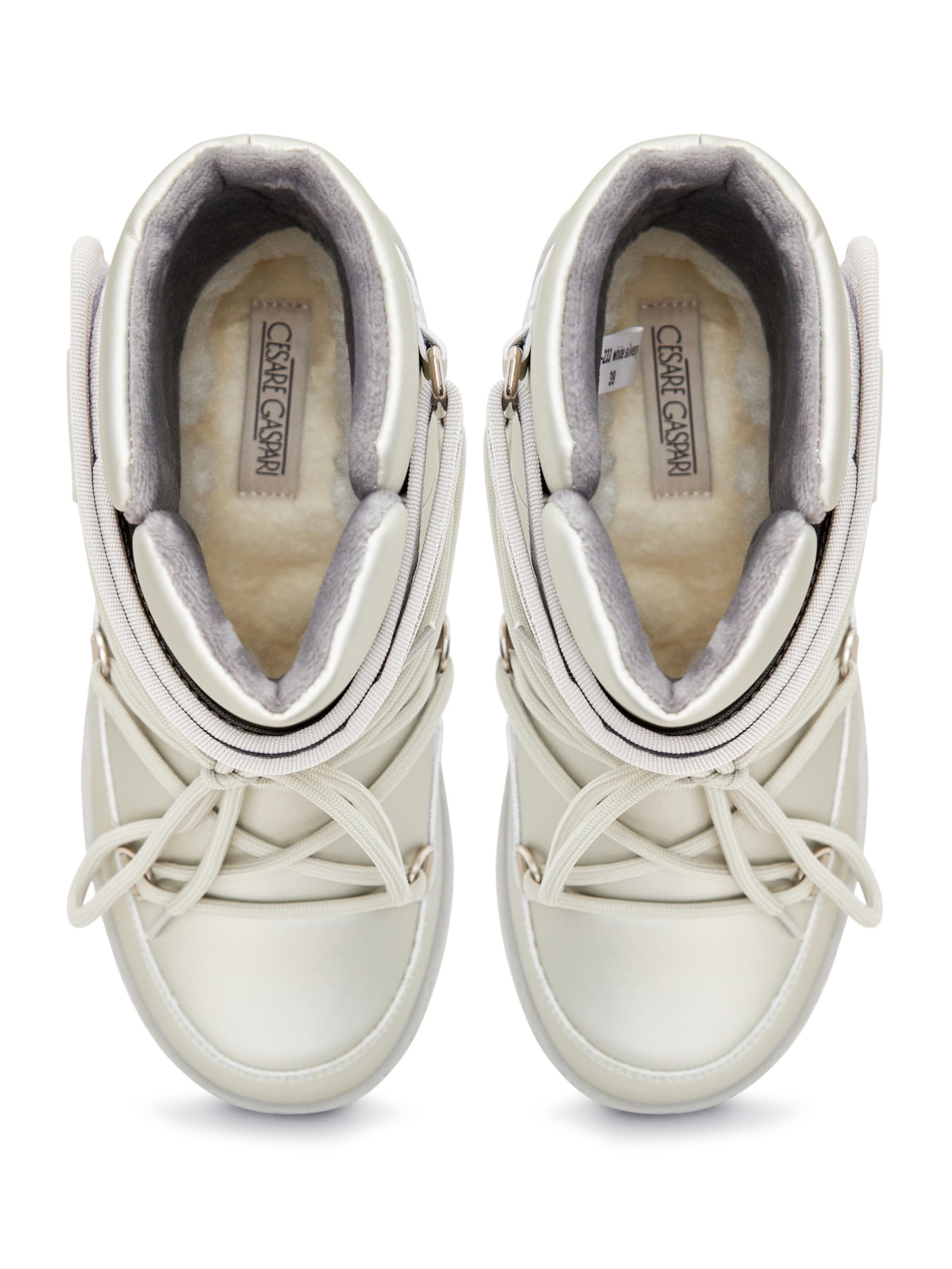 CESARE GASPARI Snow boots in White