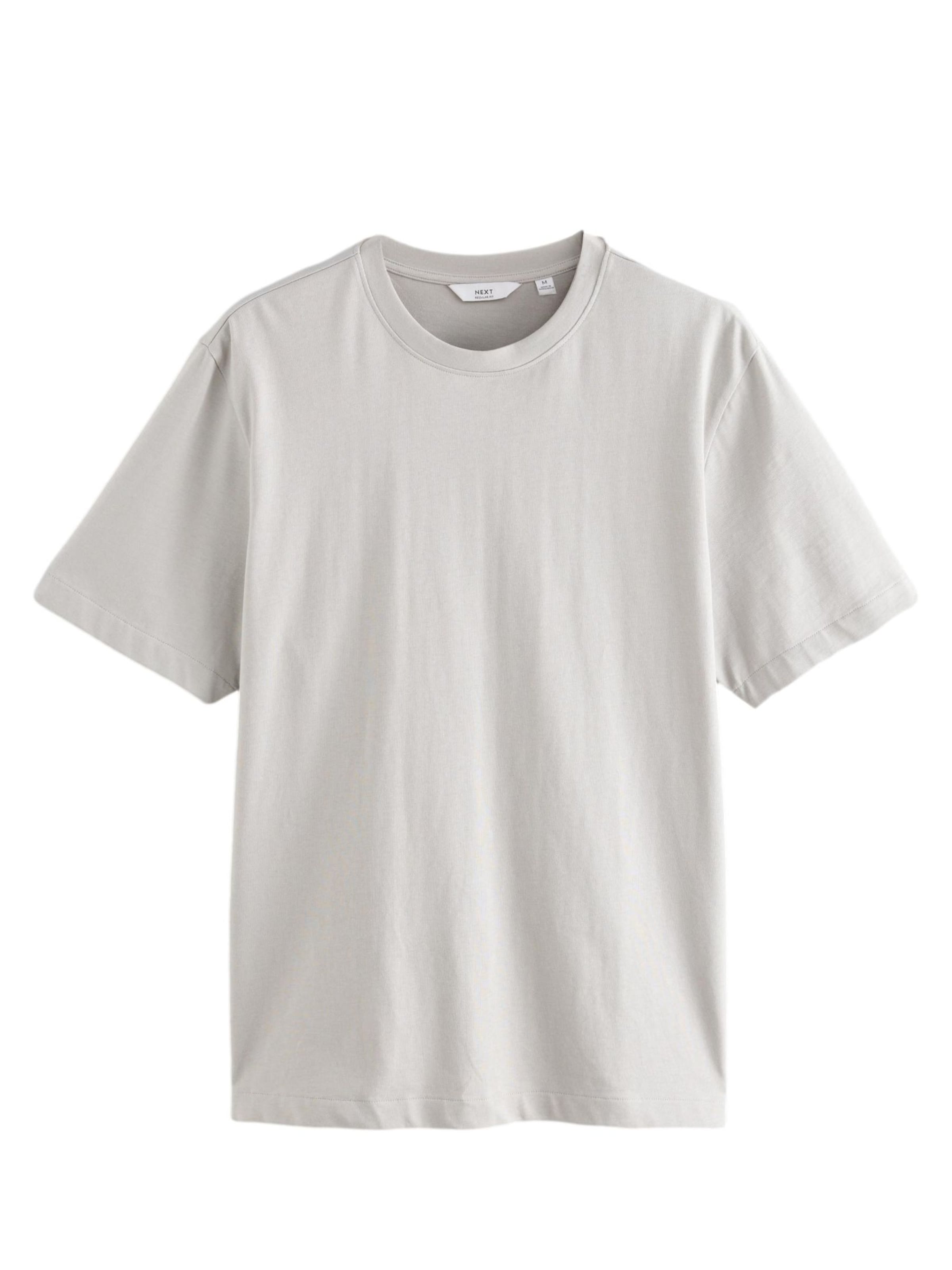 Tricou de la Next pe gri: față