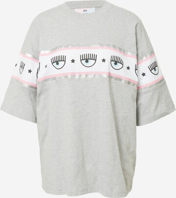 T-shirt Chiara Ferragni en gris : devant