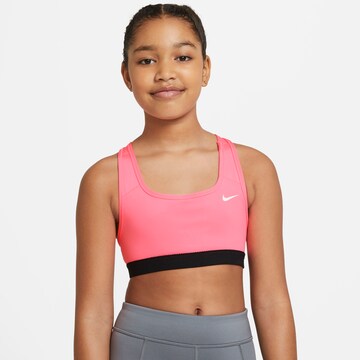 NIKE Sporttop 'Swoosh' in Pink: predná strana