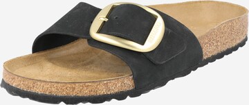 BIRKENSTOCK Muiltjes 'Madrid' in Zwart: voorkant