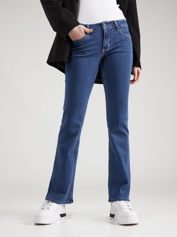 HOLLISTER Flared Jeans in Blauw: voorkant